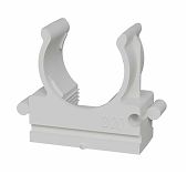 Держатель для труб Промрукав PR13.0120, с защелкой, клипса для монтажного пистолета, диаметр 20 мм