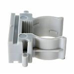 Держатель для труб Промрукав PR13.0120, с защелкой, клипса для монтажного пистолета, диаметр 20 мм