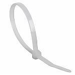 Стяжка кабельная Rexant 07-0200-4 нейлон 2.5х200 мм, упаковка 100 шт, белый