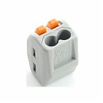 Клемма строительно-монтажная Stekker LD222-412 32396, 2-проводная