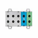 Клемма силовая вводная EKF PROxima КСВ kvs5-2.5-35,16-50 кв.мм, пятиполюсная 