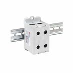 Клемма силовая вводная двойная EKF PROxima КСВ 16-50, plc-kvs2-16-50-grey, серая