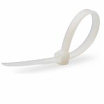 Стяжка кабельная Fortisflex КСС 49395 нейлон 4х150, упаковка 100 шт,  белый