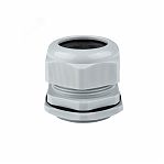 Сальник EKF PG36, IP54, для кабеля диаметром 22-32 мм, пластиковый, серый, plc-pg-36