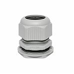 Сальник EKF PG36, IP54, для кабеля диаметром 22-32 мм, пластиковый, серый, plc-pg-36
