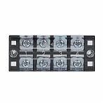 Колодка клеммная EKF TB-4504 до 4.5 кв.мм, 4 пары, 45 А, термопласт, черная