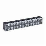 Колодка клеммная EKF TB-2512 до 2.5 кв.мм, 12 пар, 25 А, термопласт, черная