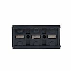 Колодка клеммная EKF TC-603 до 16 кв.мм, 3 пар, 60 А, термопласт, черная