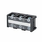 Колодка клеммная EKF TC-603 до 16 кв.мм, 3 пар, 60 А, термопласт, черная