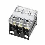 Колодка клеммная EKF bzd-4003 до 4.0 кв.мм, 30 А, полиамид, черная