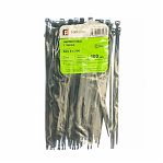 Стяжка кабельная Fortisflex 49415 КСС нейлон, 5х200 мм, упаковка 100 шт, белый