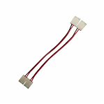 Набор коннекторов Gauss Basic DC 12/24В BT435, для LED ленты шириной 8 мм, тип диодов 3528/3014/283, IP65, 2 шт