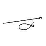 Стяжка кабельная Эра NO-224-590 нейлон, под винт, 3.6х200 мм, упаковка 100 шт, черный