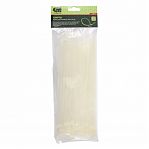 Стяжка кабельная Сибртех 45535 пластик 4.8х250 мм, упаковка 100 шт, белый