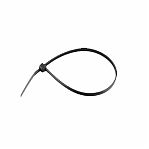 Стяжка кабельная Сибртех 45564 пластик 4.8х250 мм, упаковка 100 шт, черный