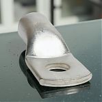 Наконечник прямой КЗОЦМ 120 мм, для опрессовки, луженая медь, 23984