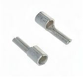 Наконечник штыревой КВТ НШП-25 кв.мм, плоский, штифтовой, 50310