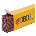 Электроды Denzel DER-46 3 мм, 2.5 кг 97504 рутиловое покрытие, Для ручной дуговой сварки деталей
