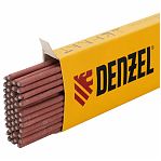 Электроды Denzel DER-46 2.5 мм, 1 кг 97502 рутиловое покрытие, Для ручной дуговой сварки деталей