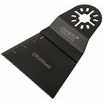 Полотно пильное по дереву FIT 37907, ширина 68 мм, шаг зубьев 1.4 мм, для мультиинструмента