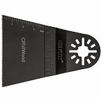 Полотно пильное по дереву FIT 37907, ширина 68 мм, шаг зубьев 1.4 мм, для мультиинструмента