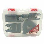 Набор насадок для многофункционального инструмента Wortex 1335554, 5 предметов