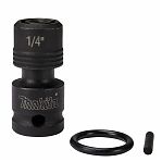 Адаптер для ударного гайковерта Makita B-68448, переходник с квадрата 1/2" на внутренний шестигранник 1/4"
