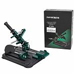 Стойка для крепления УШМ Favourite FG125RA, 106224125, диаметр диска 115-150 мм, с протяжкой, основание металл