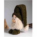 Кукла интерьерная Simaland 10870205, Гном в колпаке, держит звездочку, светящаяся, высота 33-65 см