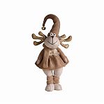 Кукла интерьерная Simaland 10873943, Лосиха-девочка в бежевом наряде, 120х200х430 мм