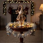 Кукла интерьерная Simaland 10873943, Лосиха-девочка в бежевом наряде, 120х200х430 мм