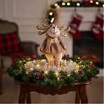 Кукла интерьерная Simaland 10873943, Лосиха-девочка в бежевом наряде, 120х200х430 мм