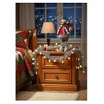 Кукла интерьерная Simaland 2315144, текстильная Лосик в красной шубке и колпаке, 34 см