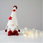 Кукла интерьерная Simaland 7575266, Дед Мороз в красном комбинезоне, 140х160х350 мм