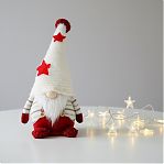 Кукла интерьерная Simaland 7575266, Дед Мороз в красном комбинезоне, 140х160х350 мм