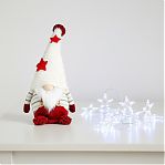 Кукла интерьерная Simaland 7575266, Дед Мороз в красном комбинезоне, 140х160х350 мм