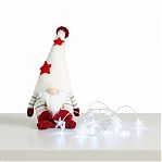 Кукла интерьерная Simaland 7575266, Дед Мороз в красном комбинезоне, 140х160х350 мм