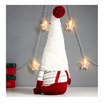 Кукла интерьерная Simaland 7575266, Дед Мороз в красном комбинезоне, 140х160х350 мм