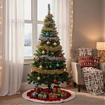 Ель декоративная Зимнее Волшебство, 280 веток, зеленая, высота 150 см