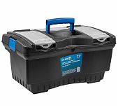 Ящик для инструмента ТРЕК 22 20232, TR20232, пластмассовый, с лотком и органайзерами, 275х320х560 мм