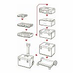 Ящик для инструмента QBRICK System One 450 Technik 585x385x420 мм