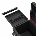Ящик для инструментов QBRICK System One Trolley Expert, на колесах, 360х405x605 мм