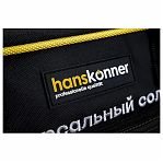 Сумка для инструментов Hanskonner HKTB0146, 2 отделения, 45 карманов полиэстер, черная