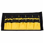 Сумка для инструментов Hanskonner HKTB0146, 2 отделения, 45 карманов полиэстер, черная