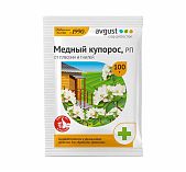 Медный купорос Август, антисептическое фунгицидное средство, 100г