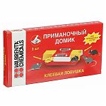 Ловушка клеевая для мышей Valbrenta Chemicals Приманочный домик, в упаковке 5 штук
