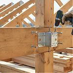 Уголок крепежный Kuz KUZ105, Z-образный, для мебели, 1.8х55х90х105 мм