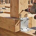 Уголок крепежный Kuz KUZ105, Z-образный, для мебели, 1.8х55х90х105 мм