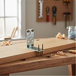 Уголок регулируемый Металлист 013257, цинк, для мебели, 2х30х62х62 мм