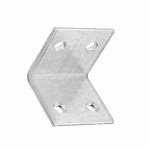 Уголок мебельный Металлист, цинк, толщина 2 мм, для сборки мебели, 25х25 мм